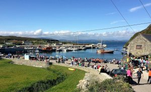 Cape Clear Harbour on a sunny Sunday