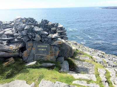 A magical place over-looking the Atlantic and nearby Inis Mór.