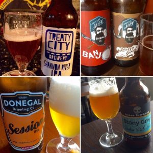 Some recommended Irish Craft beer.